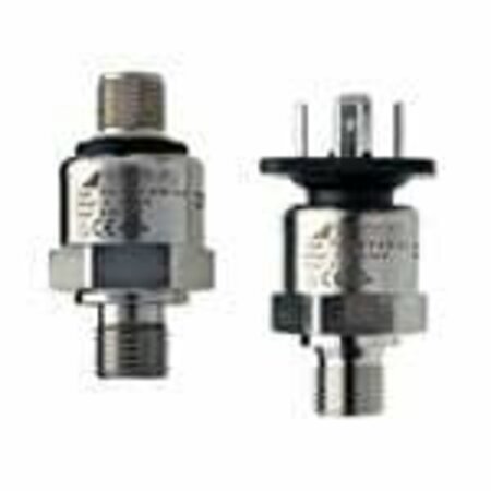 KAVLICO Industrial Pressure Sensors Industrial Pressure Sensor, Stainless Steel, 0-15Psig, 4-20Ma Output,  P1A-52G-1-A-06-C-E